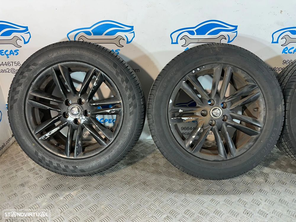 .Conjunto Jantes 17 Originais Jaguar XF X250 CX23-DB 7.5J ET49 5x108 - 6