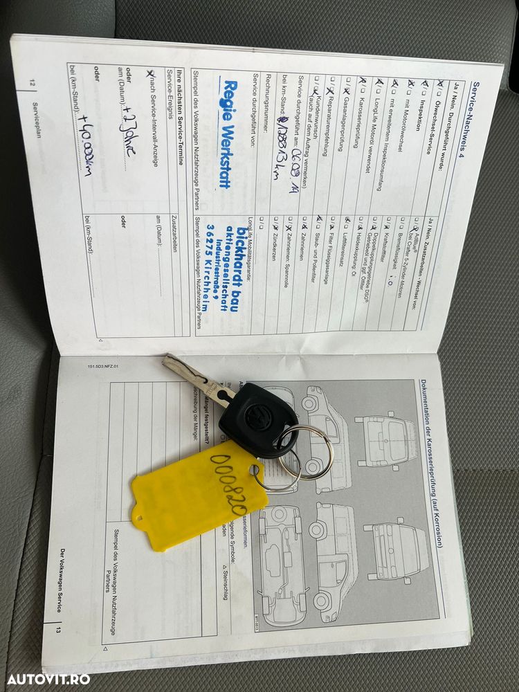 Volkswagen Transporter Doka cu Bena - 15