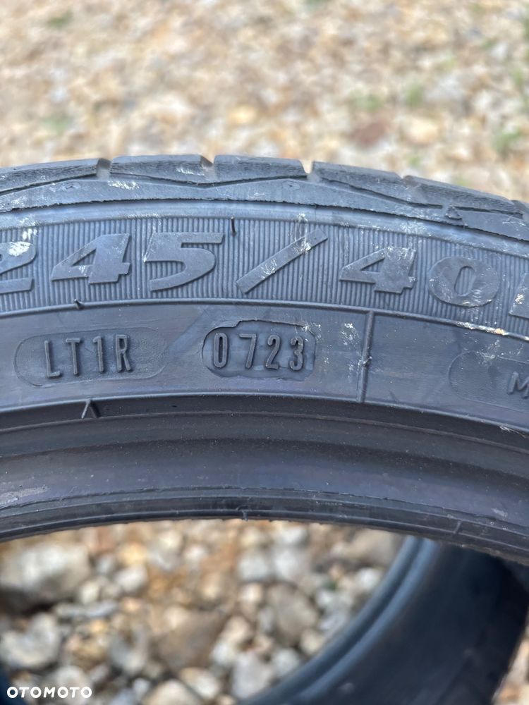 Opony letnie Dębica 245/40/18 jak nowe - 5