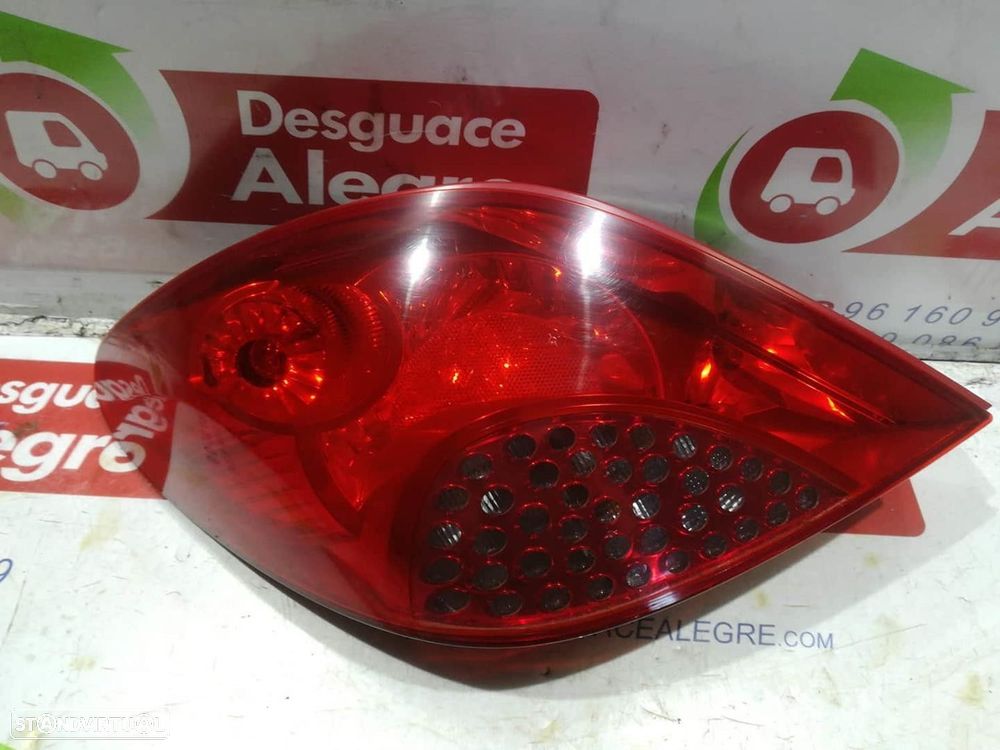 FAROLIM TRASEIRO ESQUERDO PEUGEOT 207 2008 - 4