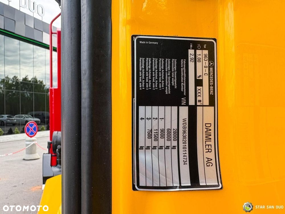 Mercedes-Benz ACTROS 2543 6x2 PalfingerPK 26002 EH Żuraw - 25