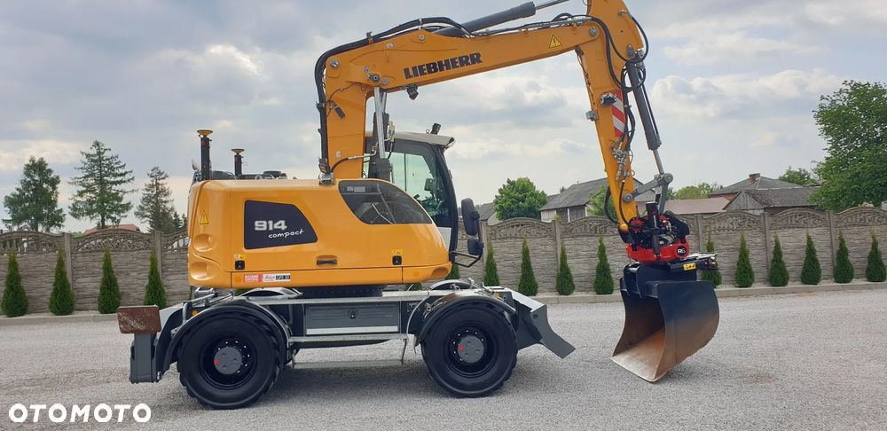 Liebherr 914 COMPACT/ rototilt /szczypce/ GPS 3D Leica/ sprowadzony - 7
