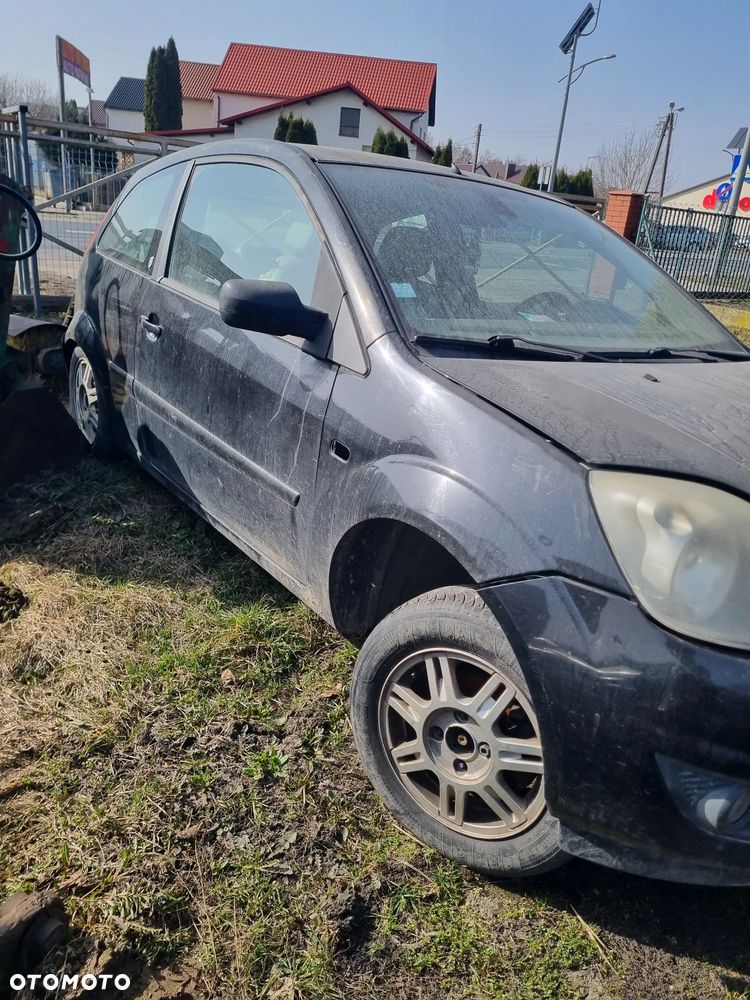 Ford Fiesta mk5 1.6 duratec 100km lakier panther black D2 na części - 9