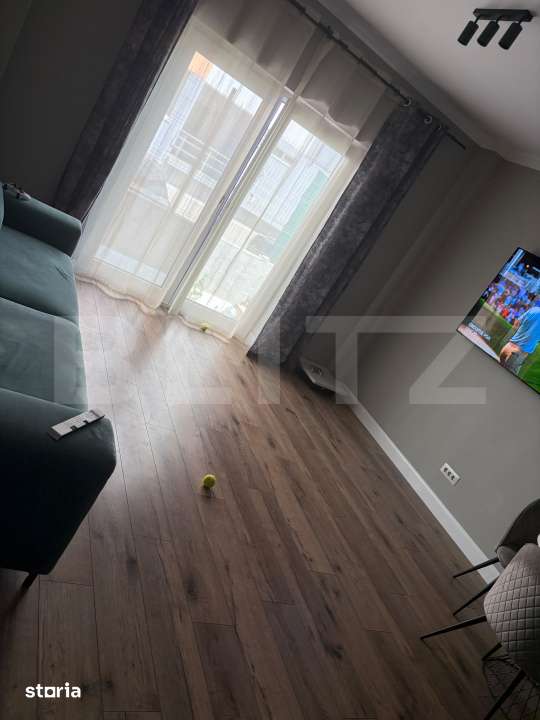 Apartament modern cu 2 camere, bloc nou, terasa, zona Liceului Filadel — fotografia 3