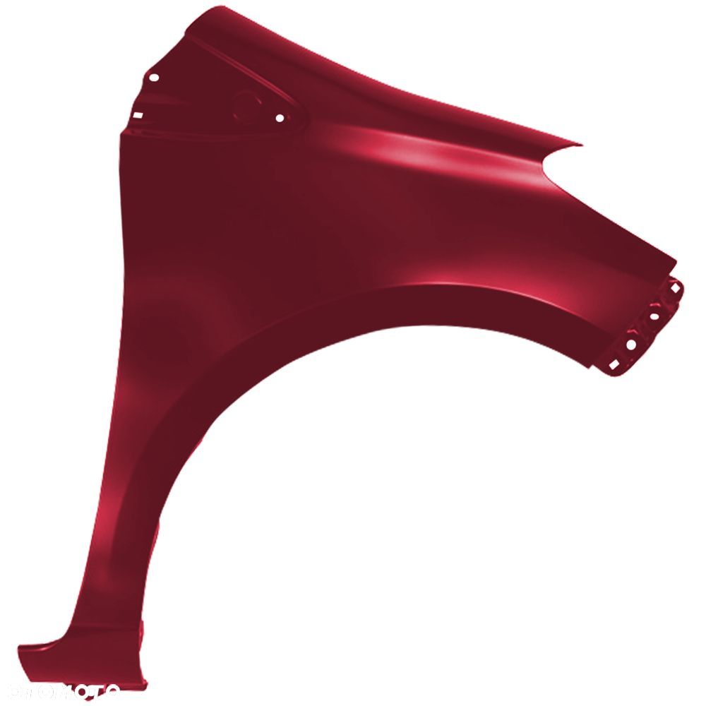 BLU Błotnik TOYOTA YARIS III 3 XP130 3T3 prawy czerwony 2011-2020 przód RubyFlarePearl - 2