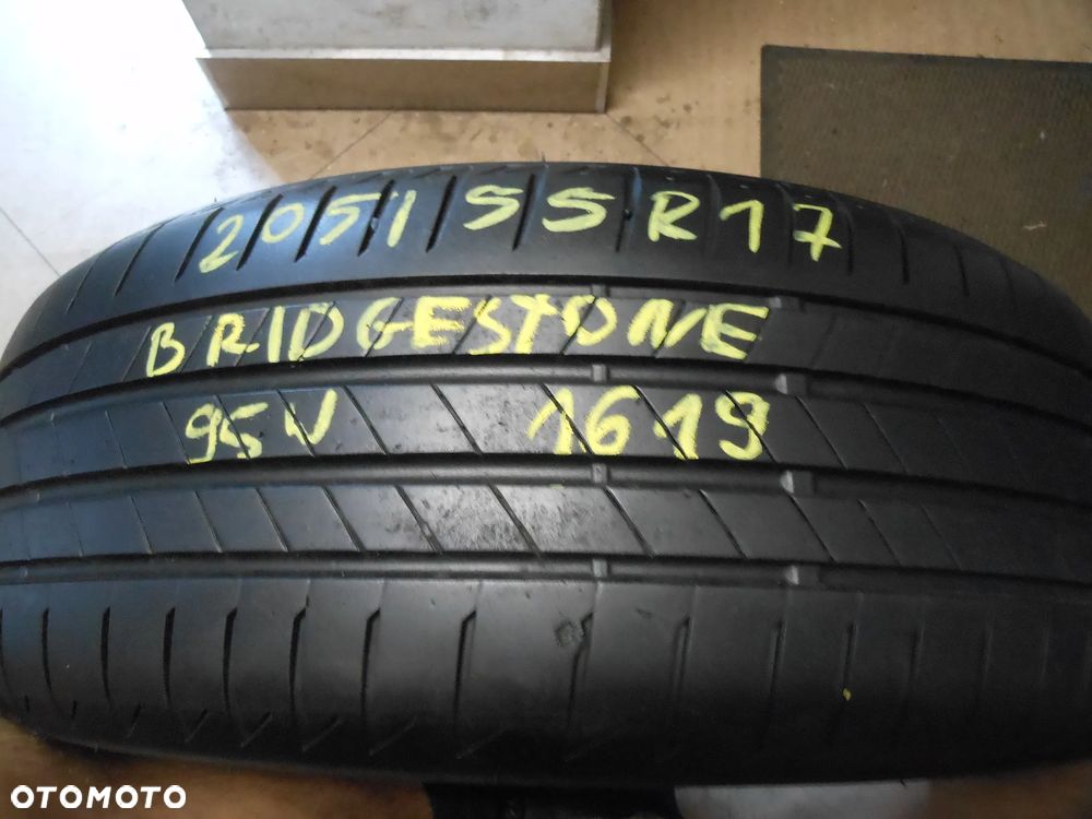 Opona pojedyńcza 205/55r17 bridgestone turanza t005 6mm lato - 1