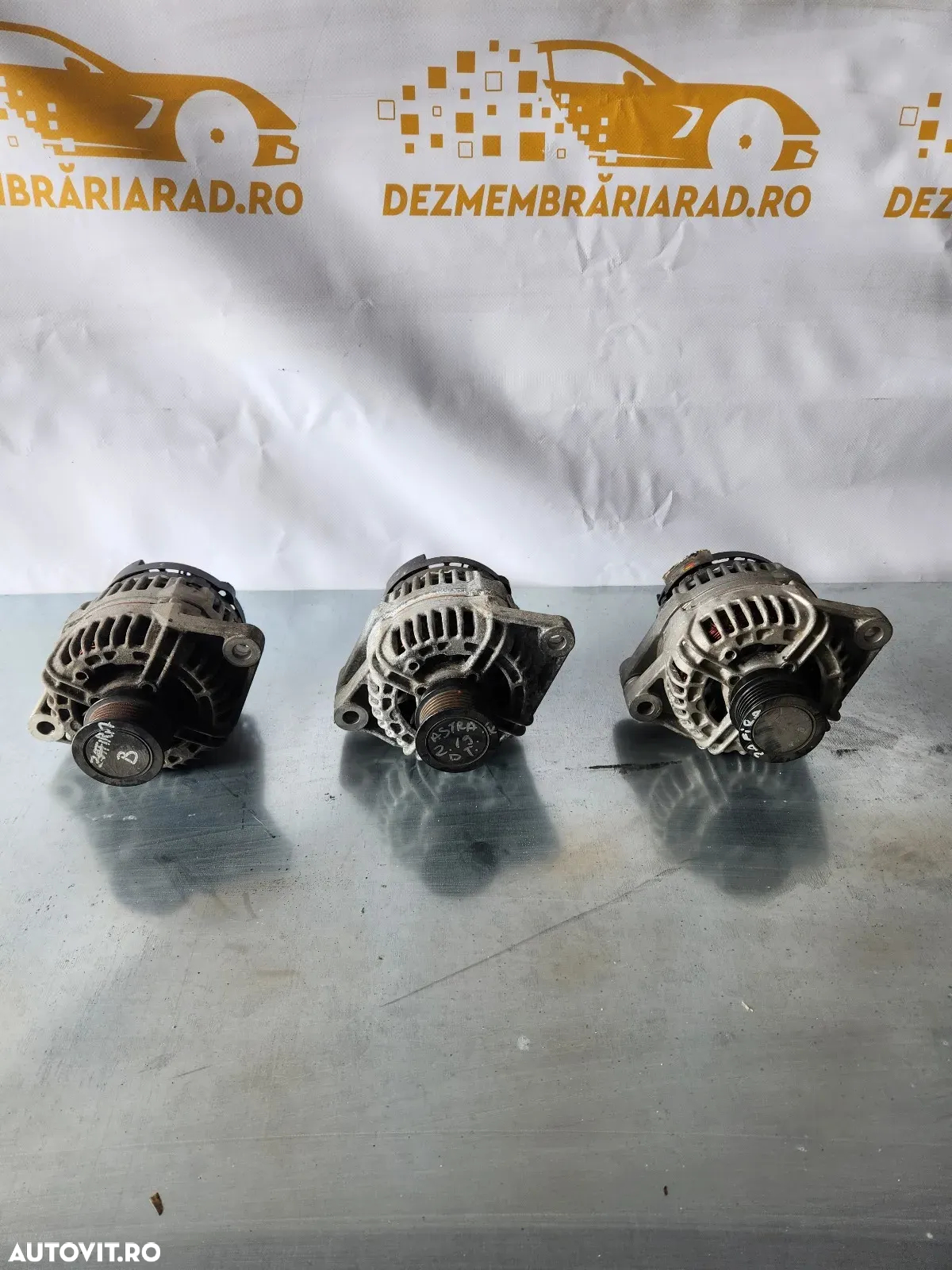 Alternator Opel Zafira B Astra H Vectra C Etc. 1.9 Cdti Testat Cu Factura Si Garantie - 5