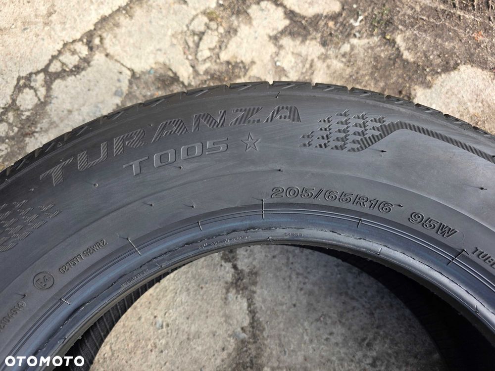 Opony letnie klasy premium BRIDGESTONE 205/65/16 2022 r. - 7