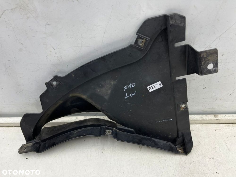 Nadkole BMW 5 F10 F11 10-17r. LEWE przednie trójkąt pod zderzak osłona lewy przód 7312829 - 3