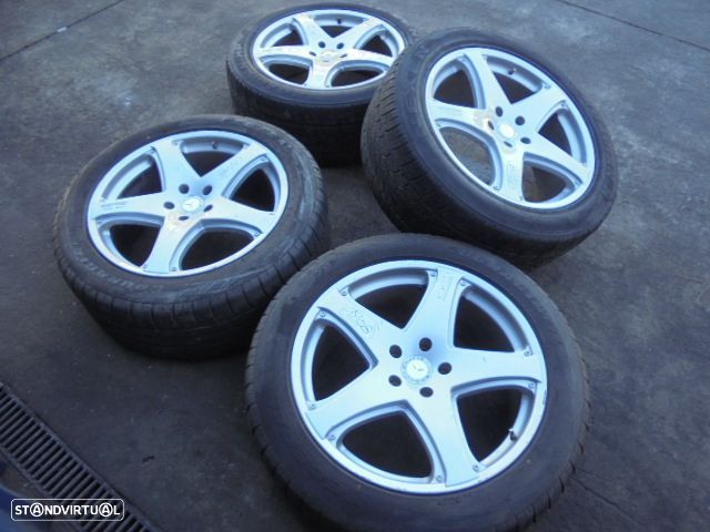 Jogo De Jantes Jgjant1208 MERCEDES W463 2002 G400CDI 250CV 5P AZUL 52 10Jx22 5X130 82.9MM OZ RACING CANYON ST 22 COM PNEUS - 6