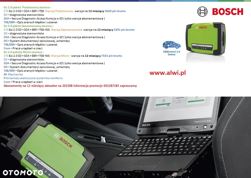 Kts 540 tester usterek Bosch - 19