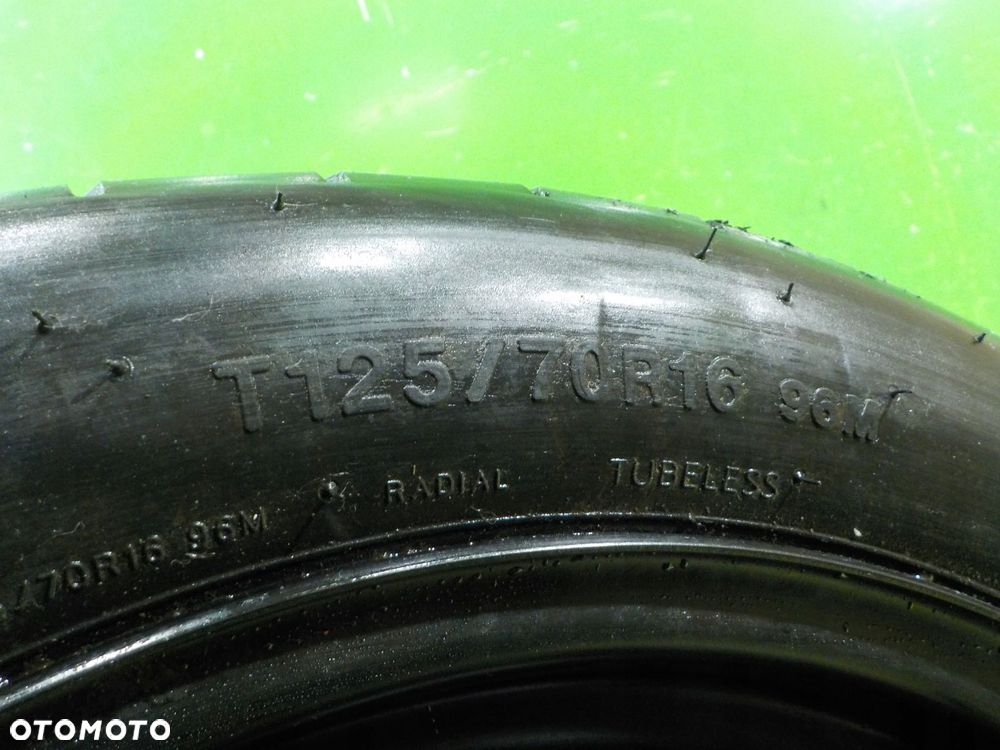 GOLF VI A3 8P kolo dojazdowe 125/70/16 5x112 - 4