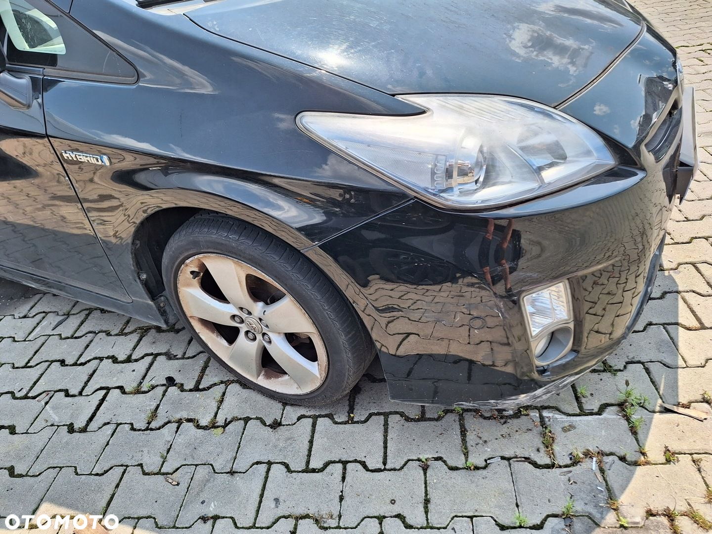 TOYOTA PRIUS 3 III W3 ZDERZAK PRZÓD MASKA BŁOTNIK LAMPA PAS CHŁODNICE 202 - 8
