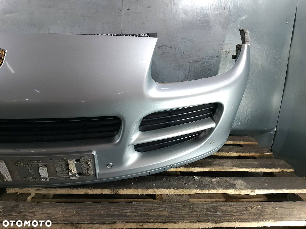 ZDERZAK PRZÓD PORSCHE CAYENNE lak.8E8E SREBRNY - 5