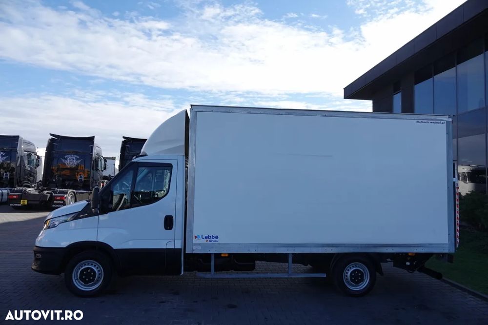 Iveco DAILY 35-160 / 3.0 D / 4.3 M CONTAINER / 750 kg LIFT / TWIN GVWR: 3500 KG / 2021 / IMPORTAT - 5