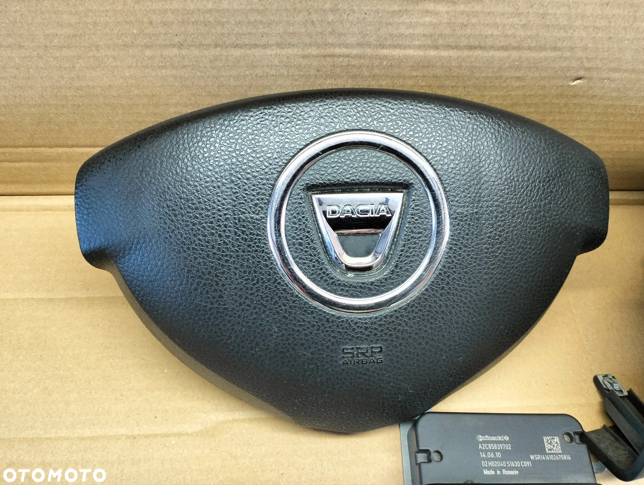 dacia logan 2  mcv poduszki sensor - 3
