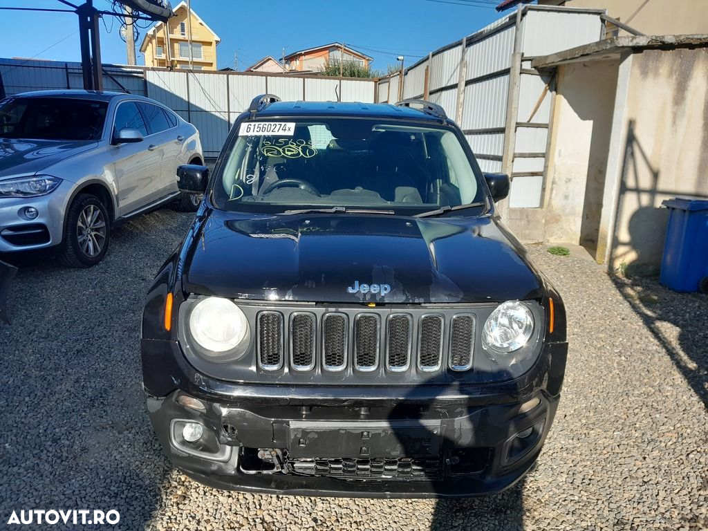 Usa Stanga Spate Jeep Renegade 2014 - 2018 SUV 4 Usi NEGRU 601 (1025) ZGÂRIATA - 9