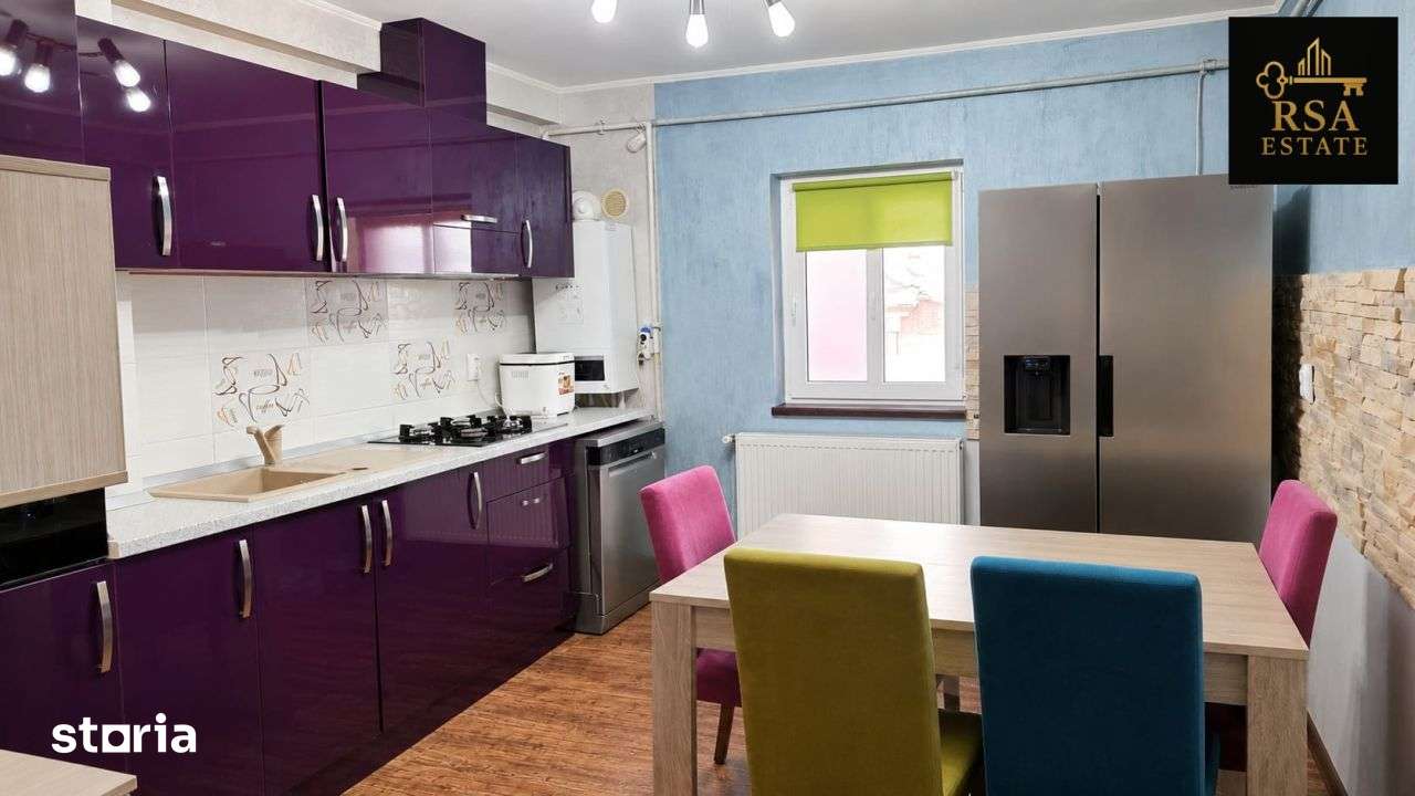 Apartament 3 camere de vanzare Ostroveni Nicolae Iorga Valcea, decoman - Imagine principală: 3/5