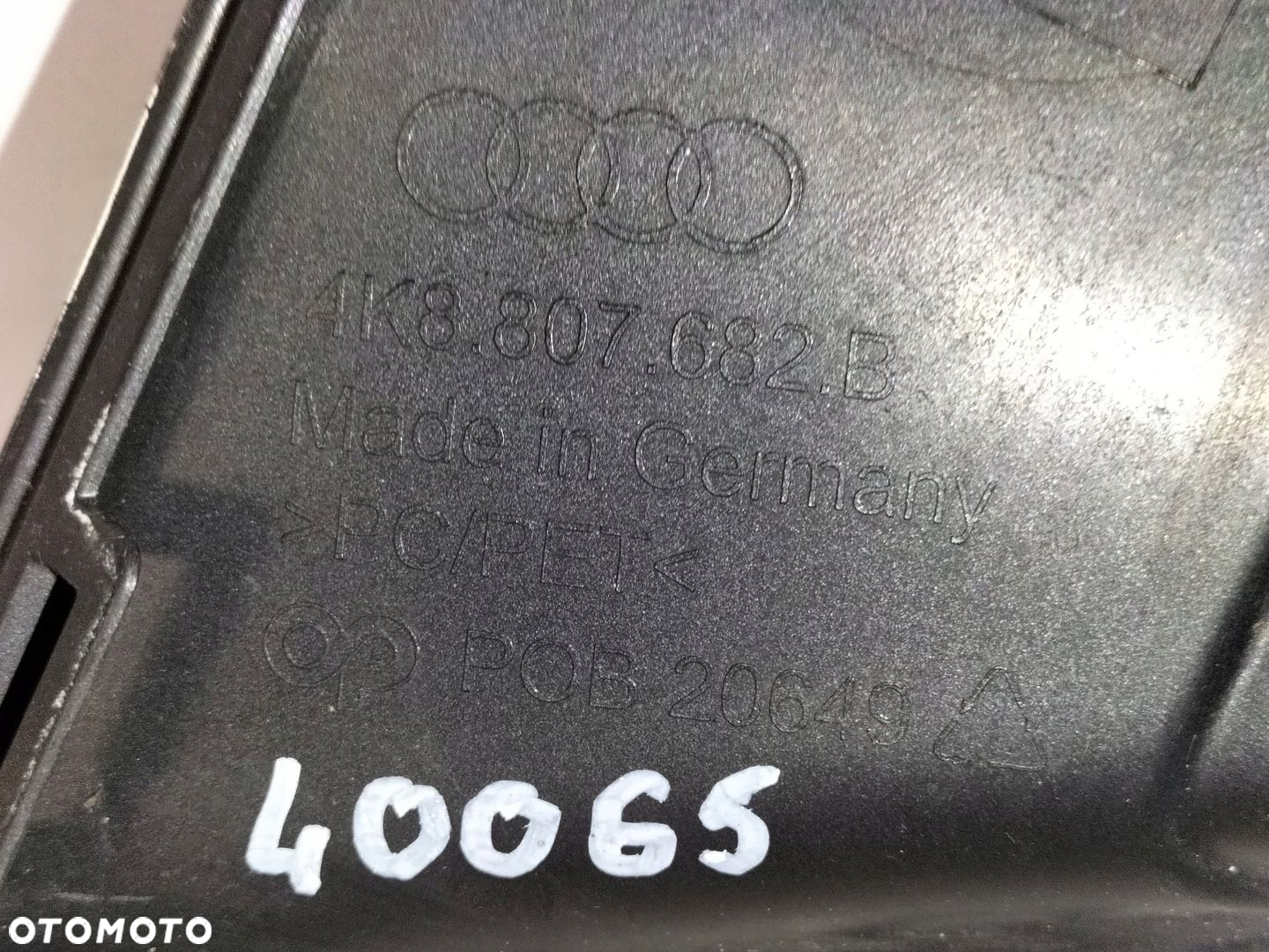 Atrapa kratka zderzaka przód prawa AUDI A7 C8 18- S-LINE - 5