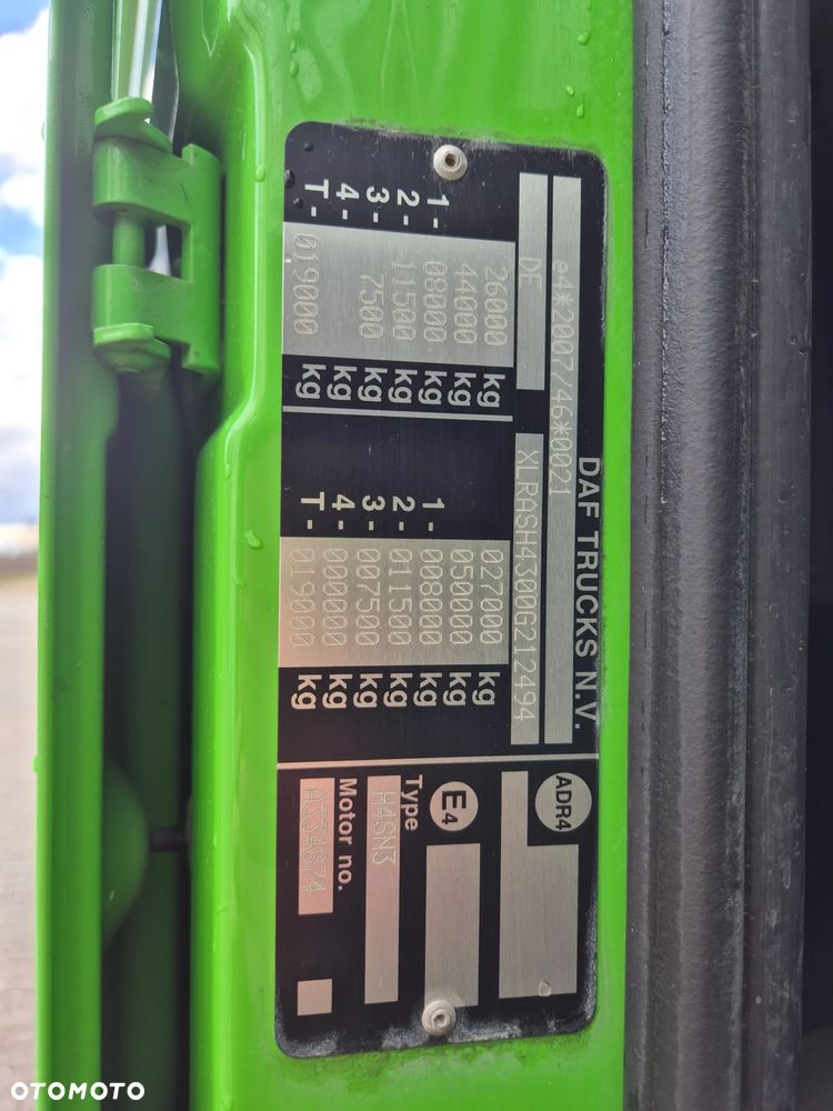 DAF XF 480 6X2 MEILLER 20 ton - 24