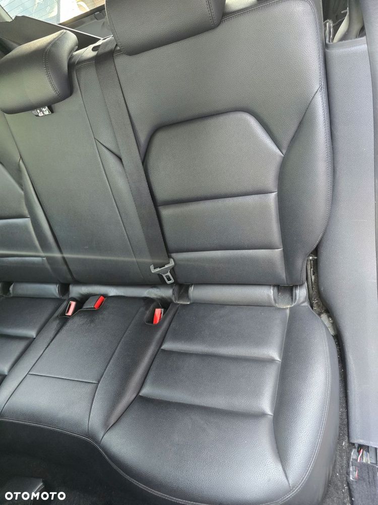MERCEDES B W246 FOTELE KANAPA TUNEL CZARNA SKÓRA - 5