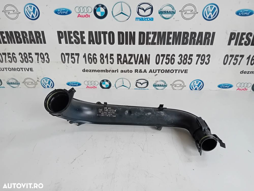 Furtun Conducta Intercooler Vw Golf 7 Caddy Skoda Seat Audi A3 8V 1.4 TSI CPW Cod 04E145673M - 1