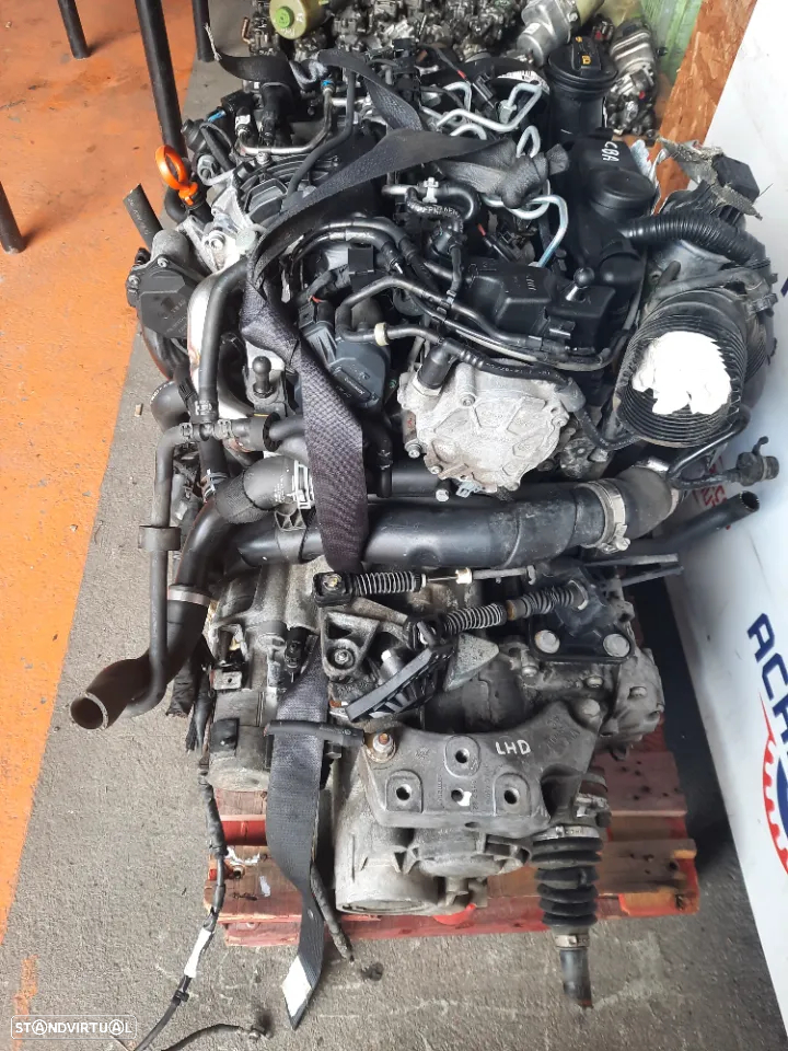 Motor VW Golf VI/Passat/Tiguan/Eos/Audi A3 8P 2.0 Tdi Ref: CBA - 3