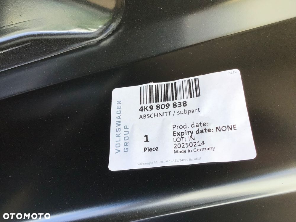 Błotnik tylny prawy Audi A6 C8 4K9 Kombi - 3