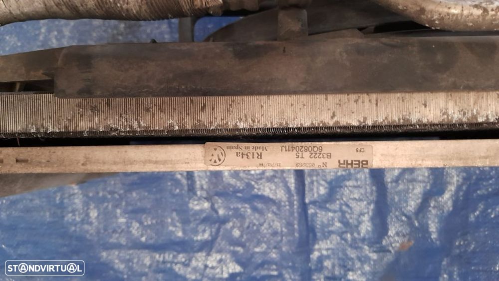 RADIADOR VENTILADOR ORIGINAL| REF. 6Q0820411J | SEAT IBIZA 6L / POLO / FABIA; - 4