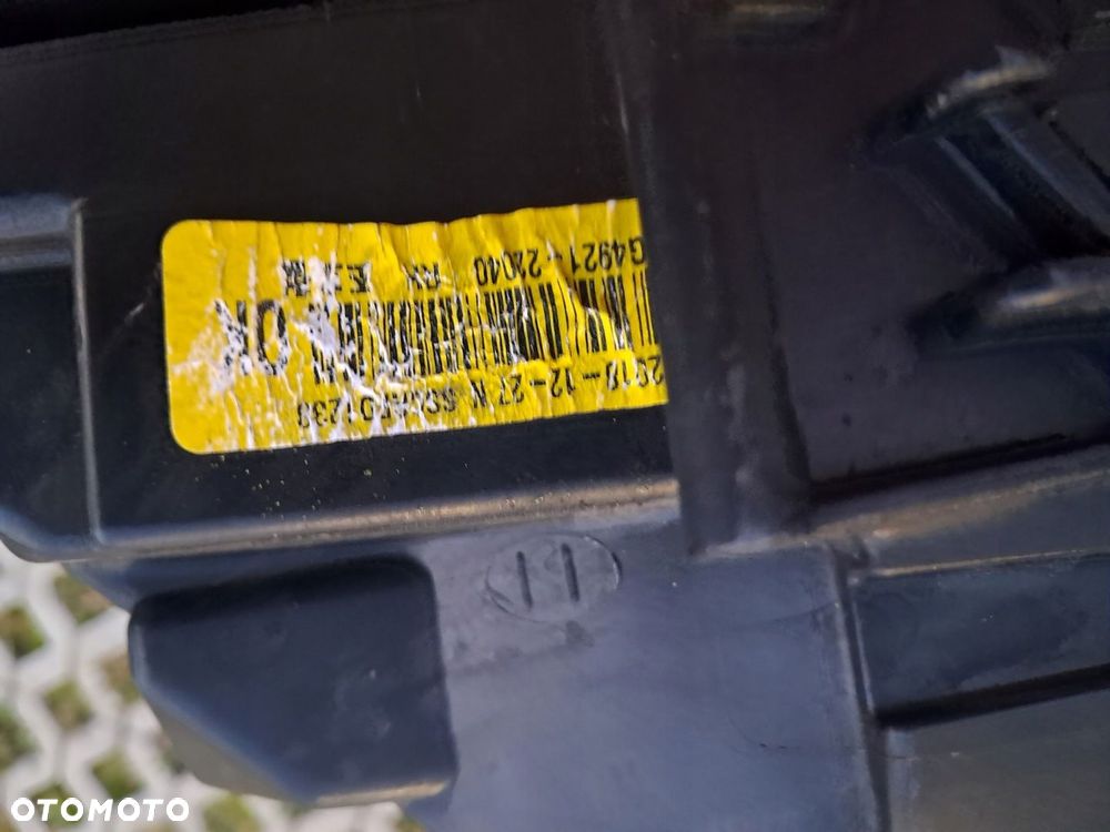 Lampa prawa Hyundai i30 N N-line 2017 full led czarna ciemna igła przód - 6