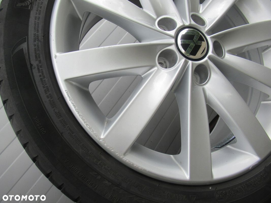 ALU+OPONY LATO R17 VW GOLF 5,6,7, PASSAT,JETTA,CADDY,A3,SKODA OCTAVIA,LEON - 5
