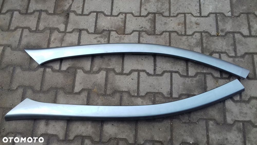 listwy szyby czołowej prawa lewa peugeot 607 99- - 1