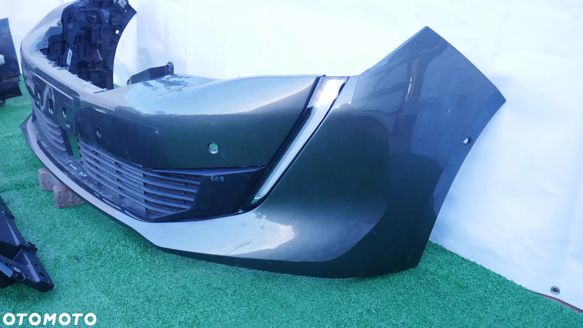 PEUGEOT 508 II 2 ZDERZAK PRZÓD 2 *LED  BELKA ZDERZAKA PAS GÓRNY NADKOLE - 10
