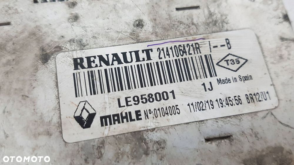 dacia duster ii 16- 1.5dci dodatkowa chłodnica wody płynu - 6