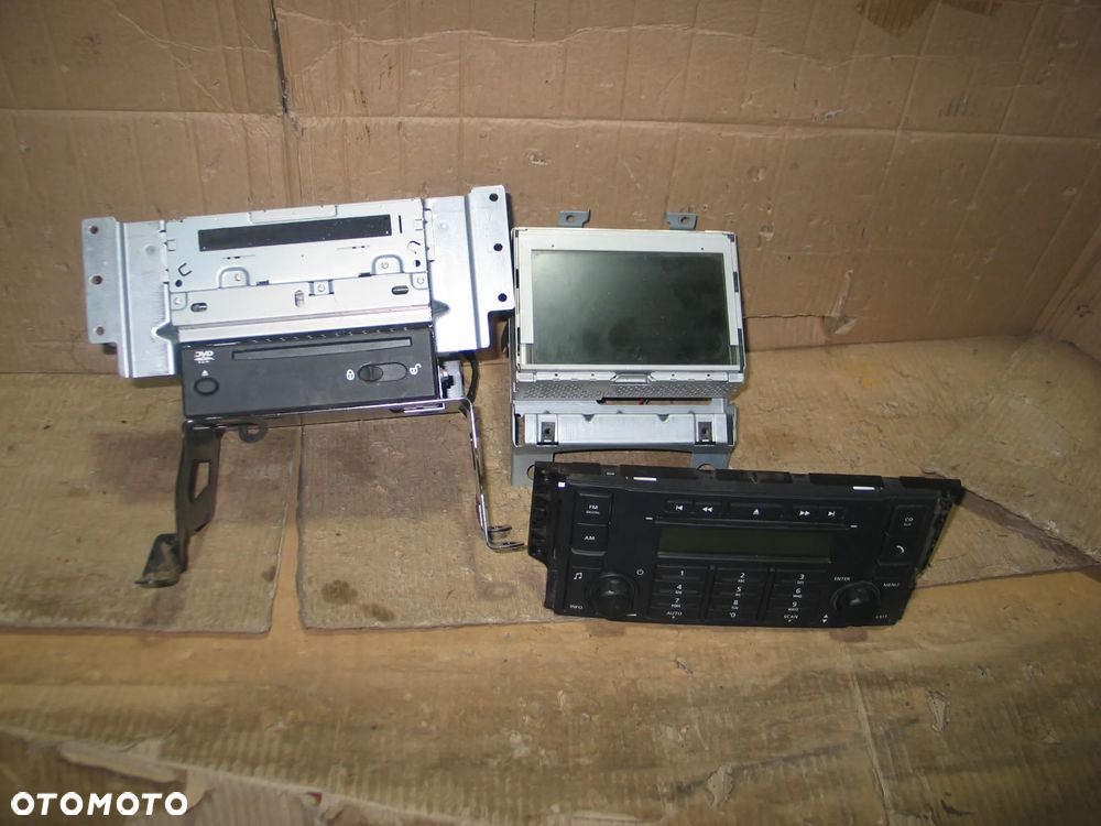radio radioodtwarzacz czytnik tuner wyświetlacz land rover freelander 2 II -671R KMD-860R - 1