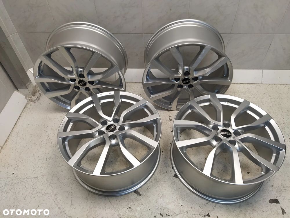 RANGE ROVER SPORT L320 L494 VOGUE L322 LAND ROVER DISCOVERY 3 4 L319 L462 9,5X21 FELGI ALUMINIOWE 5X120 R21 ET49 MAK NOWE KOMPLET - 7