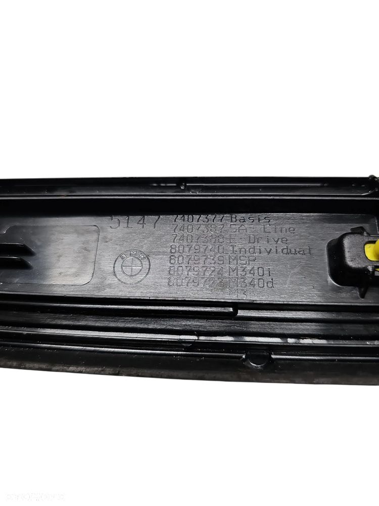 ORYGINALNA LISTWA NAKŁADKA PROGU PRZÓD M-PAKIET BMW - 3