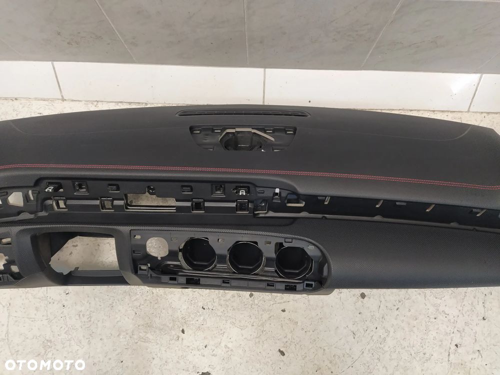 MERCEDES W118 AMG W177 CLA KONSOLA DESKA ROZDZIELCZA EU CZERWONA / BIAŁA NIĆ ORYGINAŁ - 8
