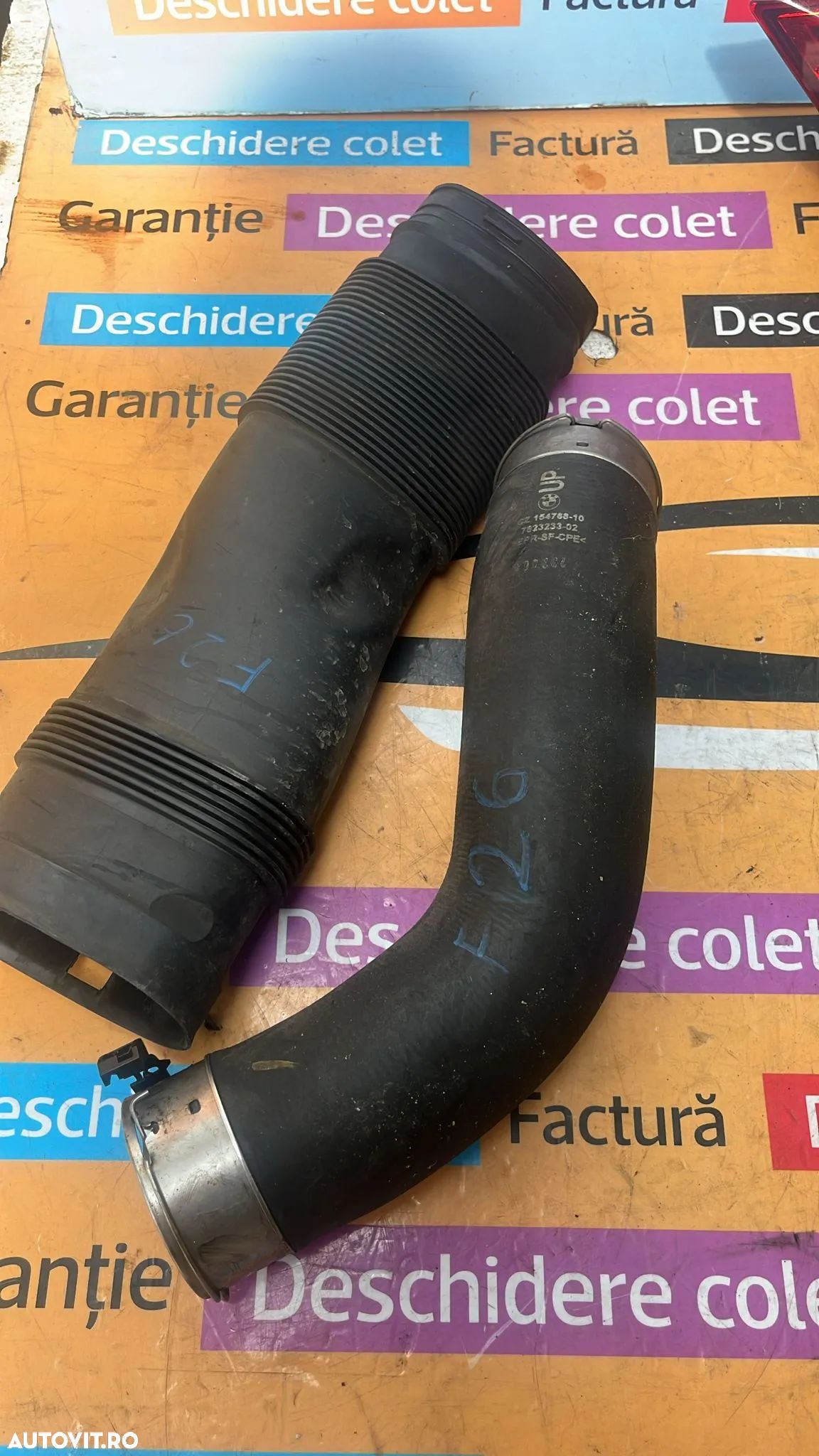 Furtun turbo conducta aer BMW f25 f26 x3 x4 3.0d 7813133 7811019 - 1