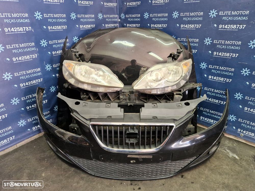 Frente completa usada SEAT IBIZA 6J capot parachoques guardalamas oticas radiadores - 3