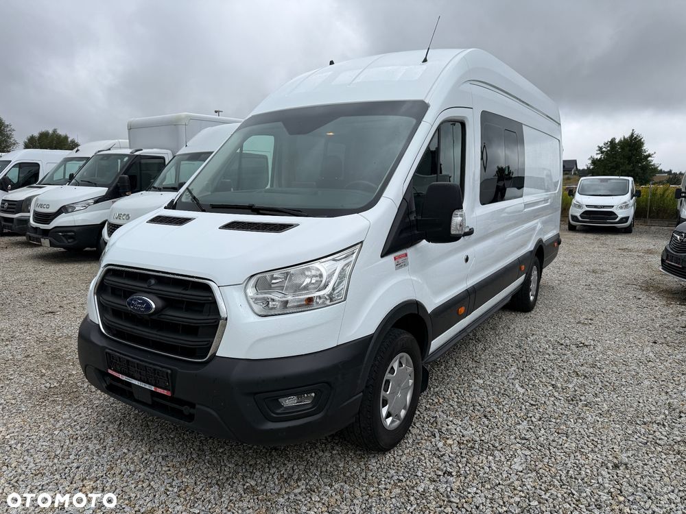Ford TRANSIT L4 H3/brygadówka 5 osób/klima/navi/kamera/parktronik przód i tył/grzane fotele/LED - 2