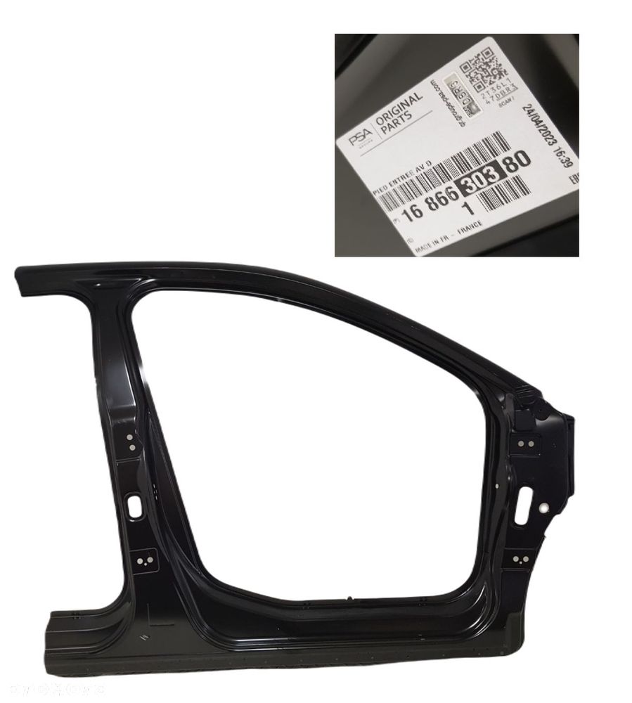 FABRYCZNIE NOWY PRAWY PRZEDNI PRAWA PRZÓD ORYGINALNY SŁUPEK PRÓG OPEL MOKKA B 2 II 20-25 - 1