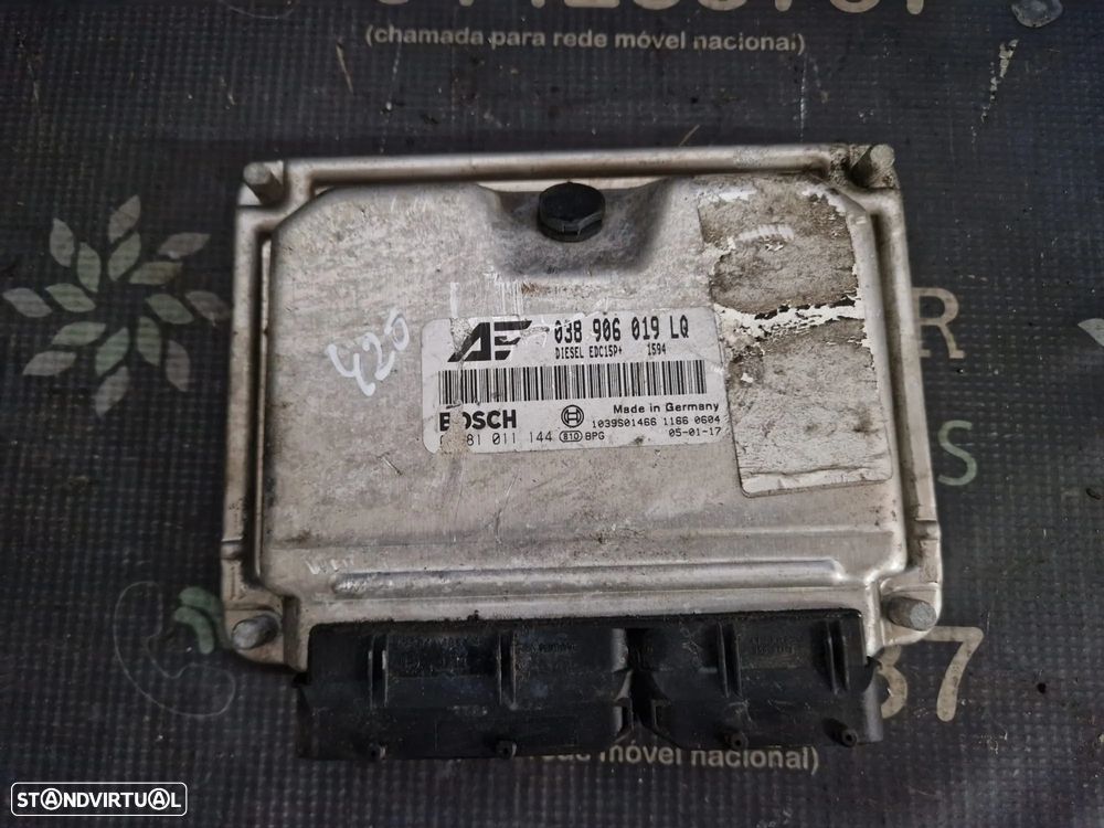 Centralina usada BOSCH 0 38 906 019 LQ VW SHARAN 1.9 TDI 115CV FORD GALAXY SEAT ALHAMBRA AUY