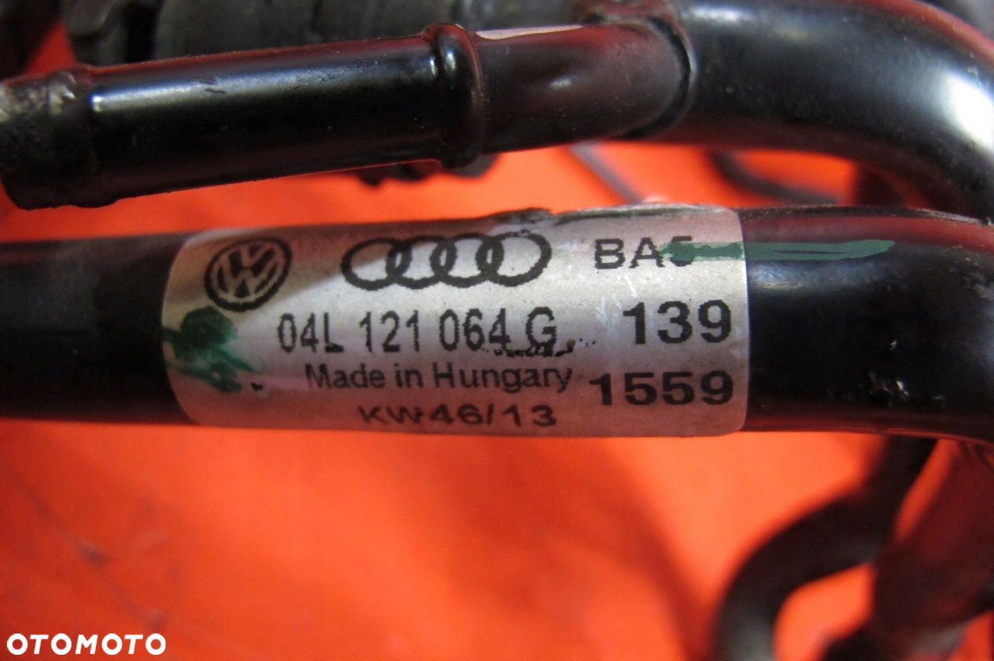 AUDI A3 8V 8VA 2.0 TDI CRBC PRZEWÓD RURA KRÓCIEC MAGISTRALA POMPKA WODY KPL - 5
