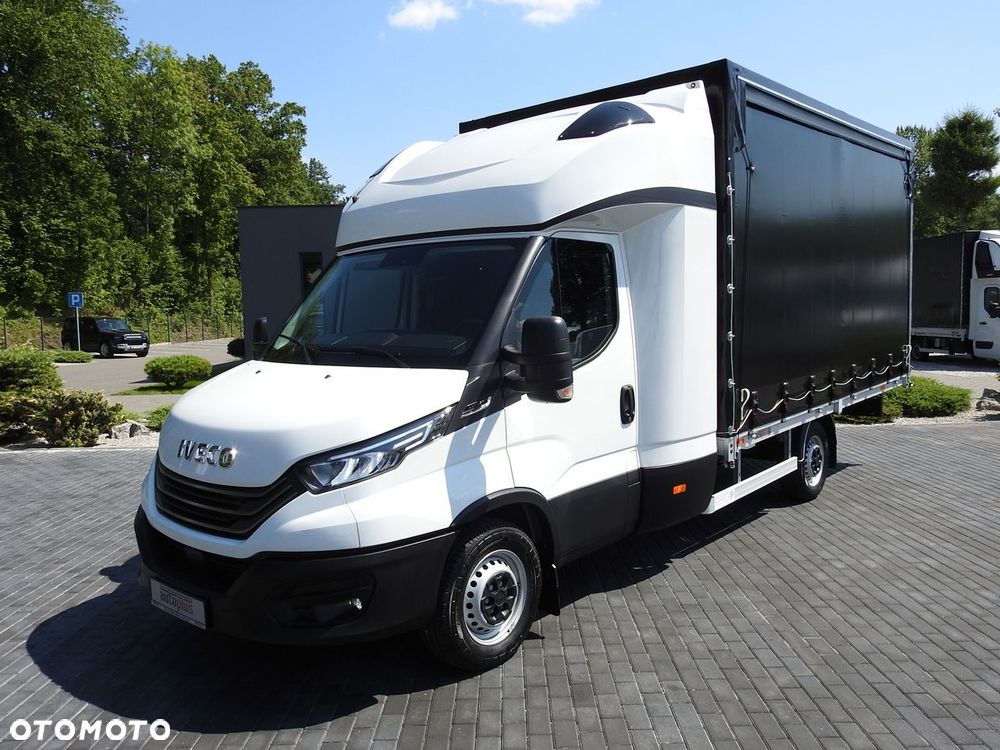 Iveco DAILY 35S18 NOWY PLANDEKA 8 PALET TEMPOMAT NAWIGACJA LEDY AUTOMAT HI-MATIC GWARANCJA PRODUCENTA  180KM - 20