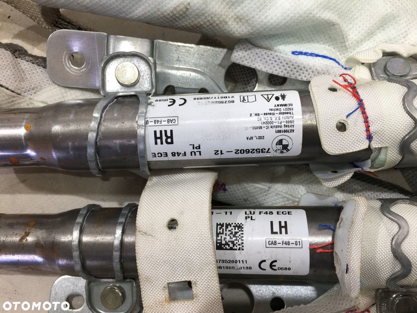 BMW X1 F48 AIRBAG DACHOWA KURTYNA LH LEWA ORYGINAŁ - 2