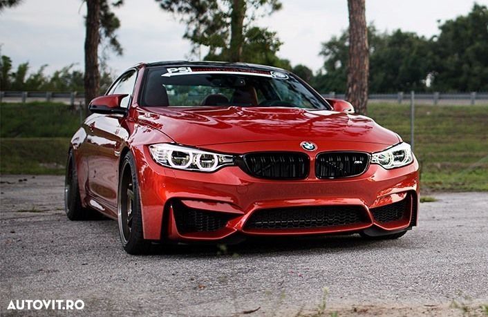 Grila BMW Model M4 BMW seria4 F32 F33 F36 F83 Negru lucios si chrome - 7