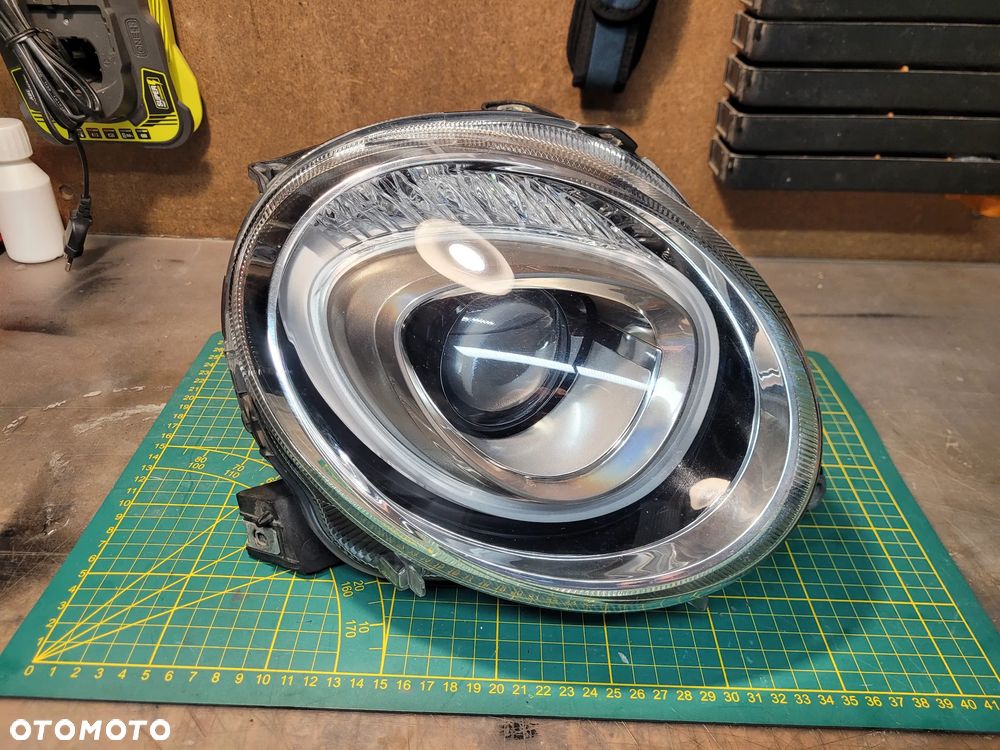 Reflektor Fiat 500 przedni OEM (prawy) - 1