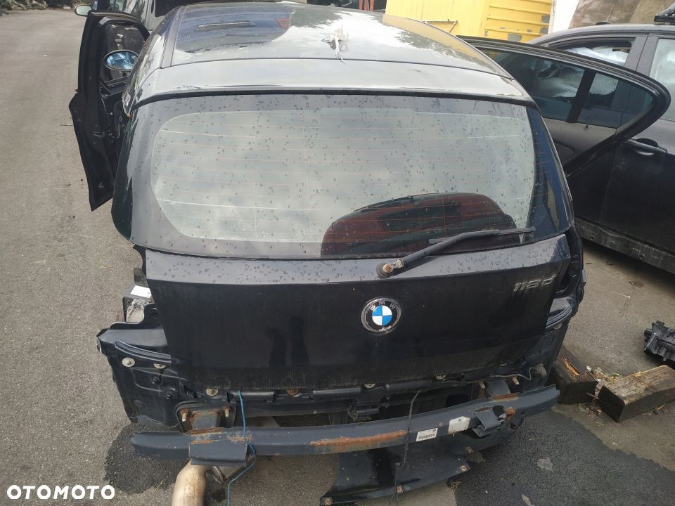 BMW 1 e87 lift klapa bagażnika BLACKA SAPPHIRE