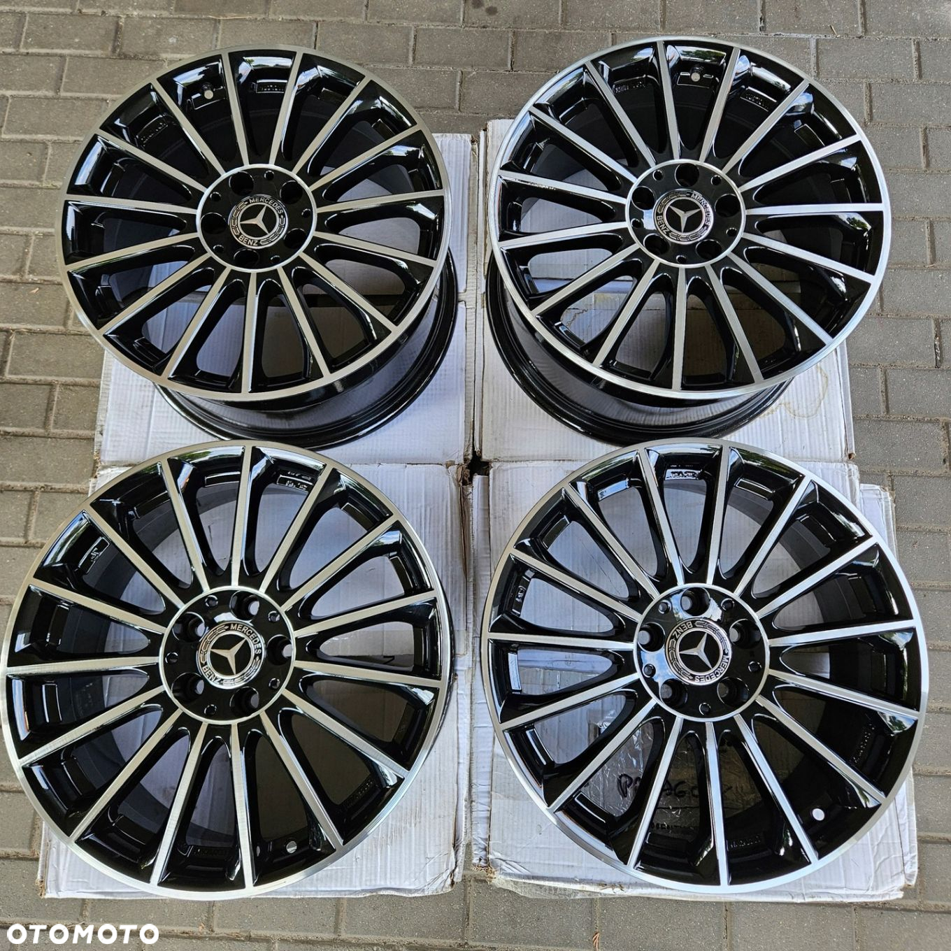Alu felgi 18" 5x112 Mercedes 7,5j 8,5j c clk slk 211 212 213 OZ - 2